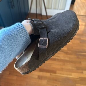 Birkenstock Boston Suede brown